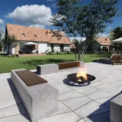 Co na betonowy taras: 10 inspirujących pomysłów na aranżację