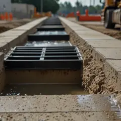Betonowe rynny ściekowe: jak wybrać trwałe rozwiązania odwadniające?