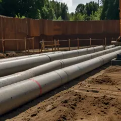 Rura betonowa fi 300: jak solidne elementy sprawdzają się w kanalizacji?