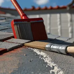 Farba do dachówki betonowej: jak najlepiej malować dach?