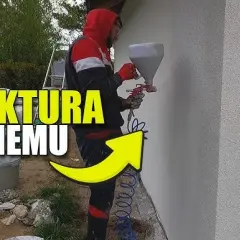 Prosty sposób jak zrobić strukturę na elewacji - poradnik wykonania krok po kroku