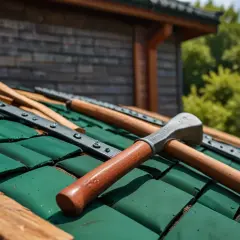 Zielona dachówka: jakie są rodzaje i jak ją zamontować?