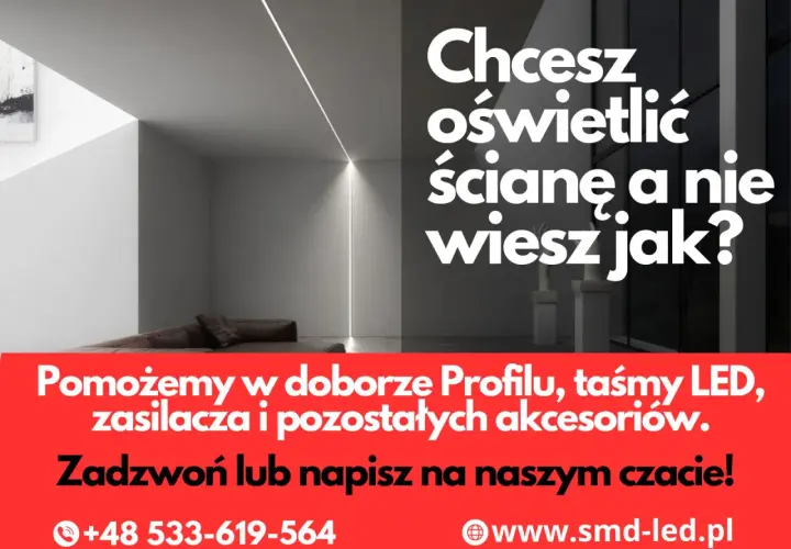 Jak zamontować taśmę led na ścianie - uniknij najczęstszych błędów