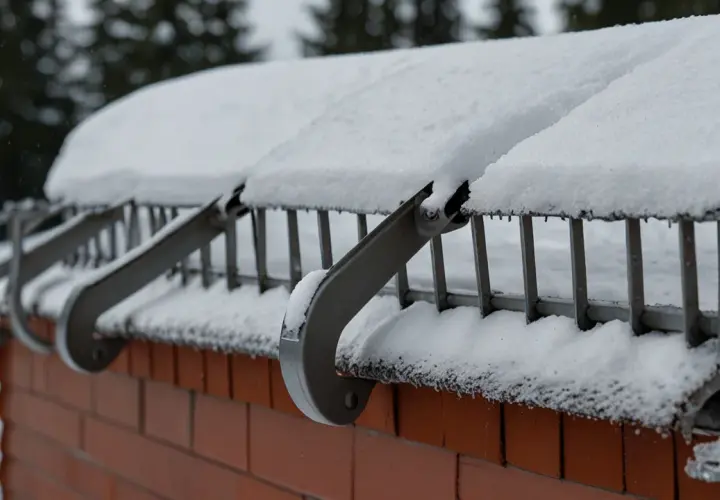 Śniegołapy na blachodachówkę: jak wybrać i zamontować?