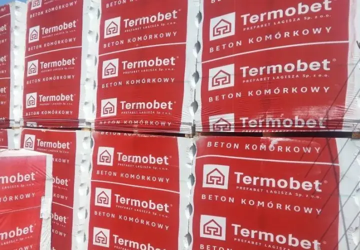 Termobet cennik: Aktualne ceny materiałów budowlanych