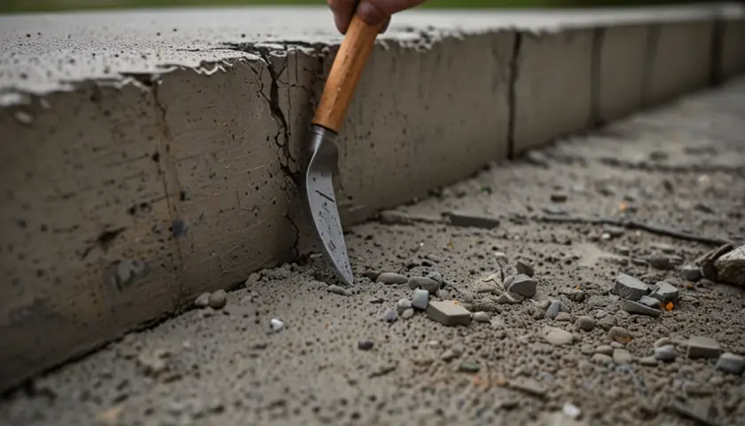 Czym uzupełnić dziury w betonie: jakie są najlepsze metody naprawy?