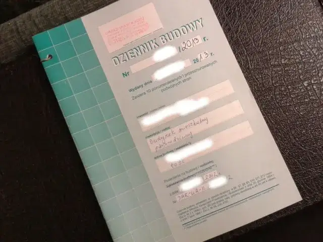 Zdjęcie Wpis geodety w dzienniku budowy: procedura i znaczenie
