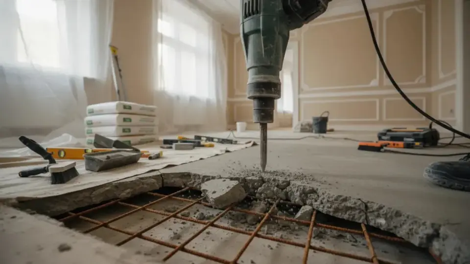 Kucie betonu bez błędów - narzędzia, koszty i bezpieczeństwo